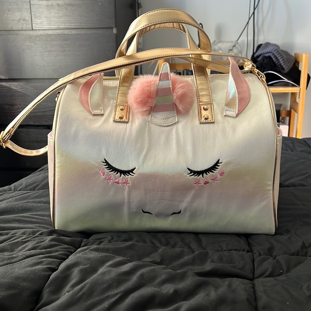 CUTE Unicorn duffel bag